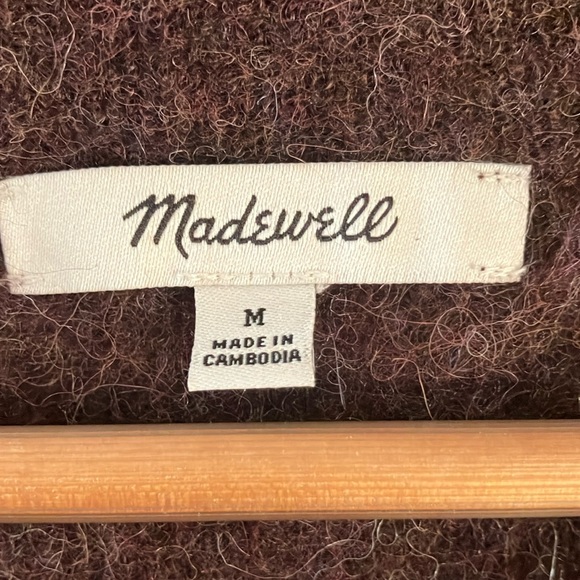 Madewell Alpaca Blend Sweater - Picture 2 of 7